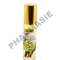 Thai Bergamot Medicinal Herbal Oil with Ball Tip Applicator 8CL